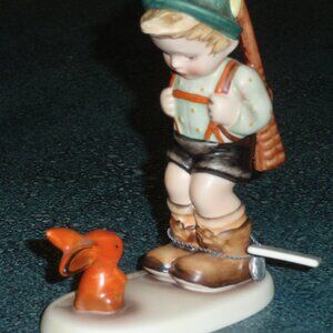 70th Anniversary Limited Edition "Sensitive Hunter" Hummel Figurine #6/0 - RARE!